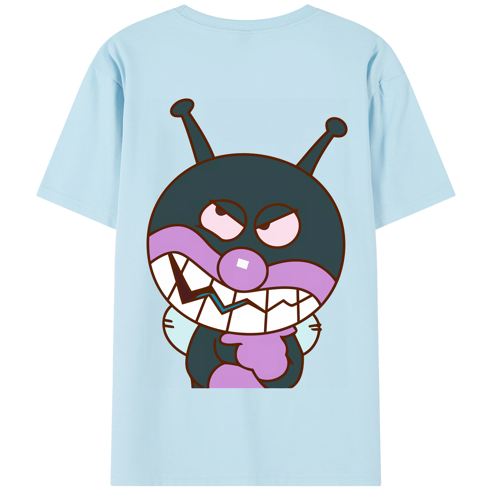 （画像用） アンパンマン Anpanman 綿100％半袖Tシャツ（背面プリント）